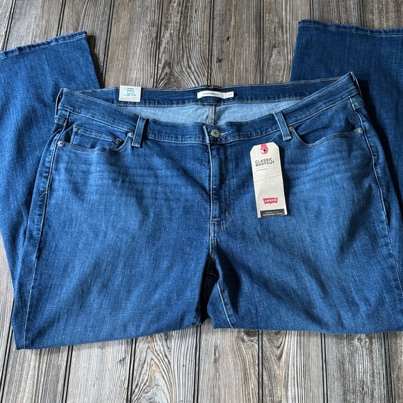 Levi's jeans Classic bootcut leg denim 24w short stretch - Picture 2 of 8